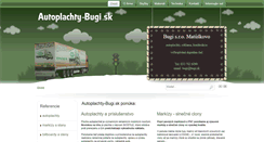 Desktop Screenshot of bugi.sk